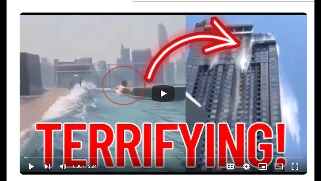 This was like a scene out of a SCARY movie….but REAL!