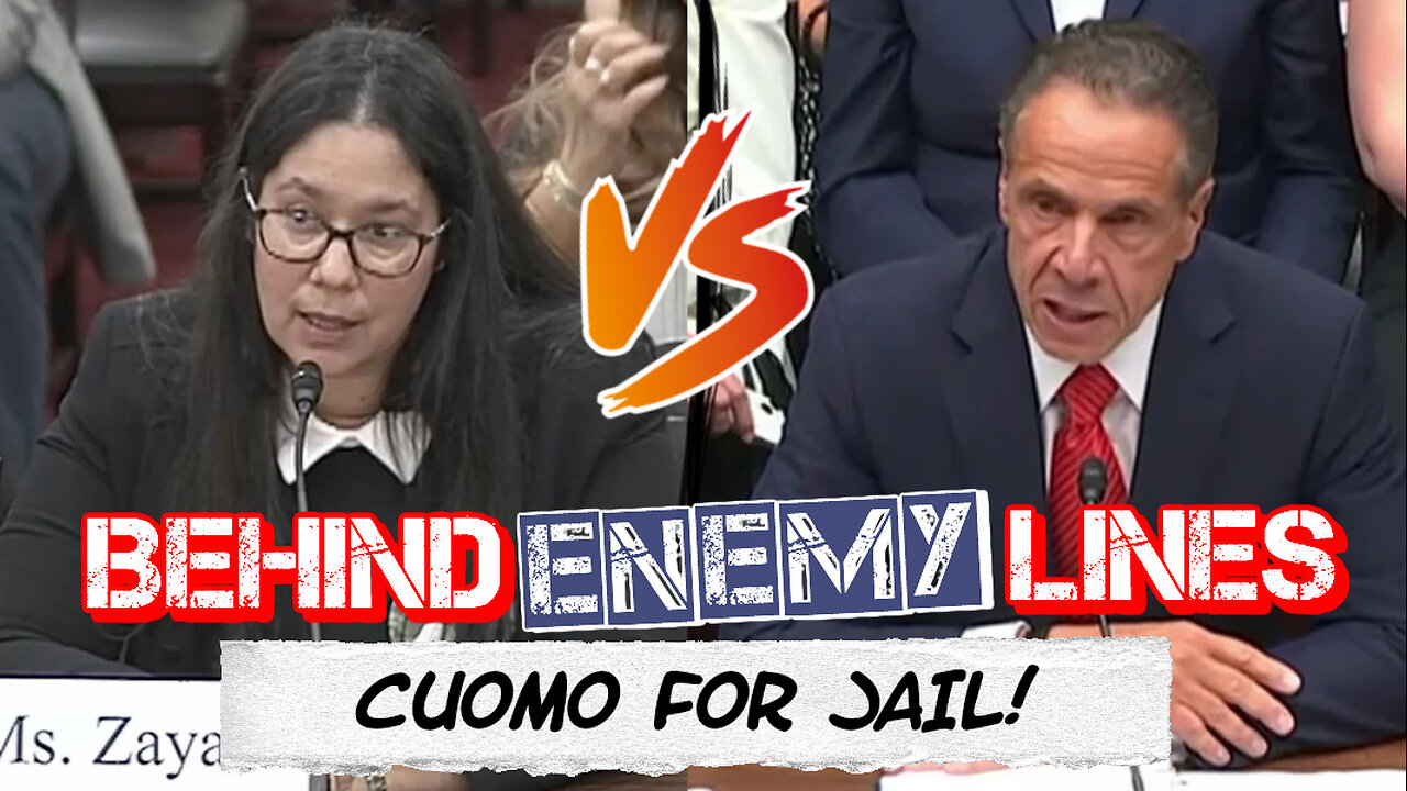 Behind Enemy Lines | Discussing Andrew Cuomo's CRIMINAL Referral w/Voices for Seniors' Vivian Zayas