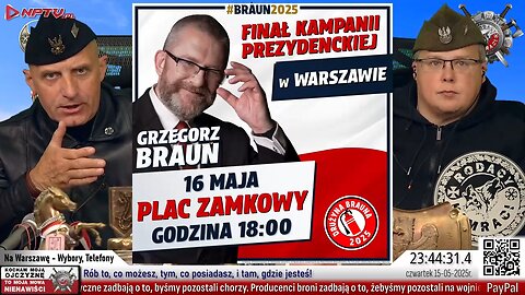 Na Warszawę - Wybory, Telefony - Olszański, Osadowski NPTV (14.05.2025)