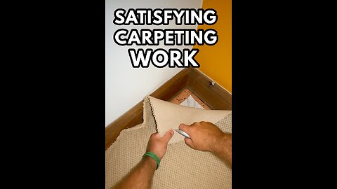 Satisfying Carpeting Fixing | ASMR