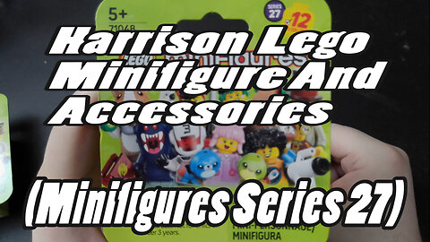 Harrison Lego Minifigure And Accessories (Minifigures Series 27)