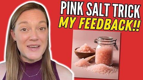 PINK SALT TRICK - ( STEP BY STEP! ) - PINK SALT TRICK FOR WEIGHT LOSS - PINK SALT TRICK EXPLAINED