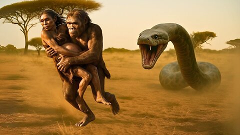 Life 4 Million Years Ago | A Prehistoric Battle Between Man and Monster!