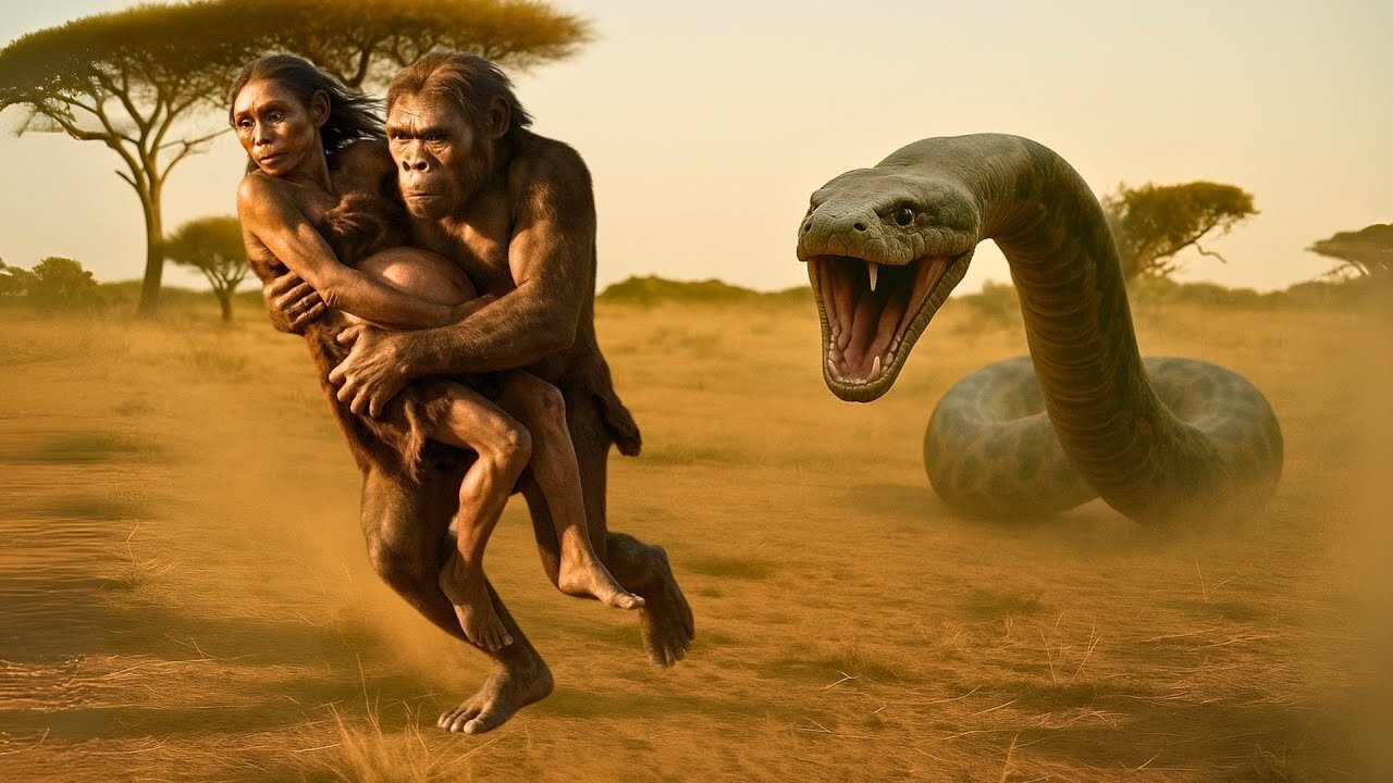 Life 4 Million Years Ago | A Prehistoric Battle Between Man and Monster!