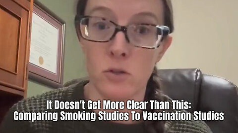It Doesn't Get More Clear Than This: Comparing Smoking Studies To Vaccination Studies