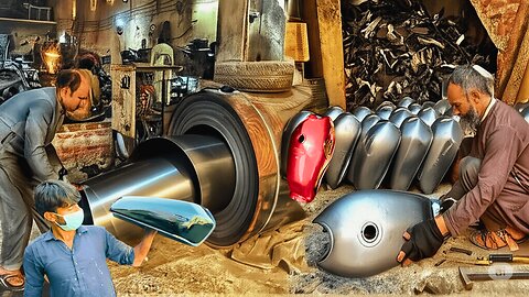How to rebuild Motorcycle Fuel Tanks with minimal Tools