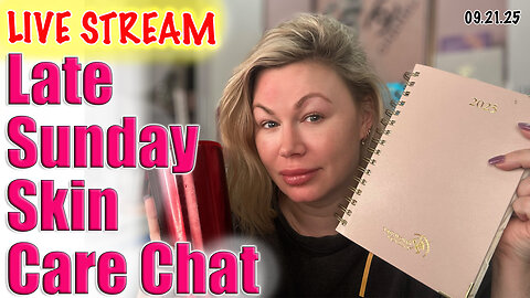Live Late Sunday Skin Care Chat, Code Jessica10 Saves you Money
