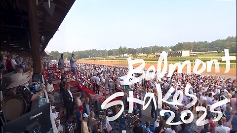 Belmont Stakes 2025 - race replay