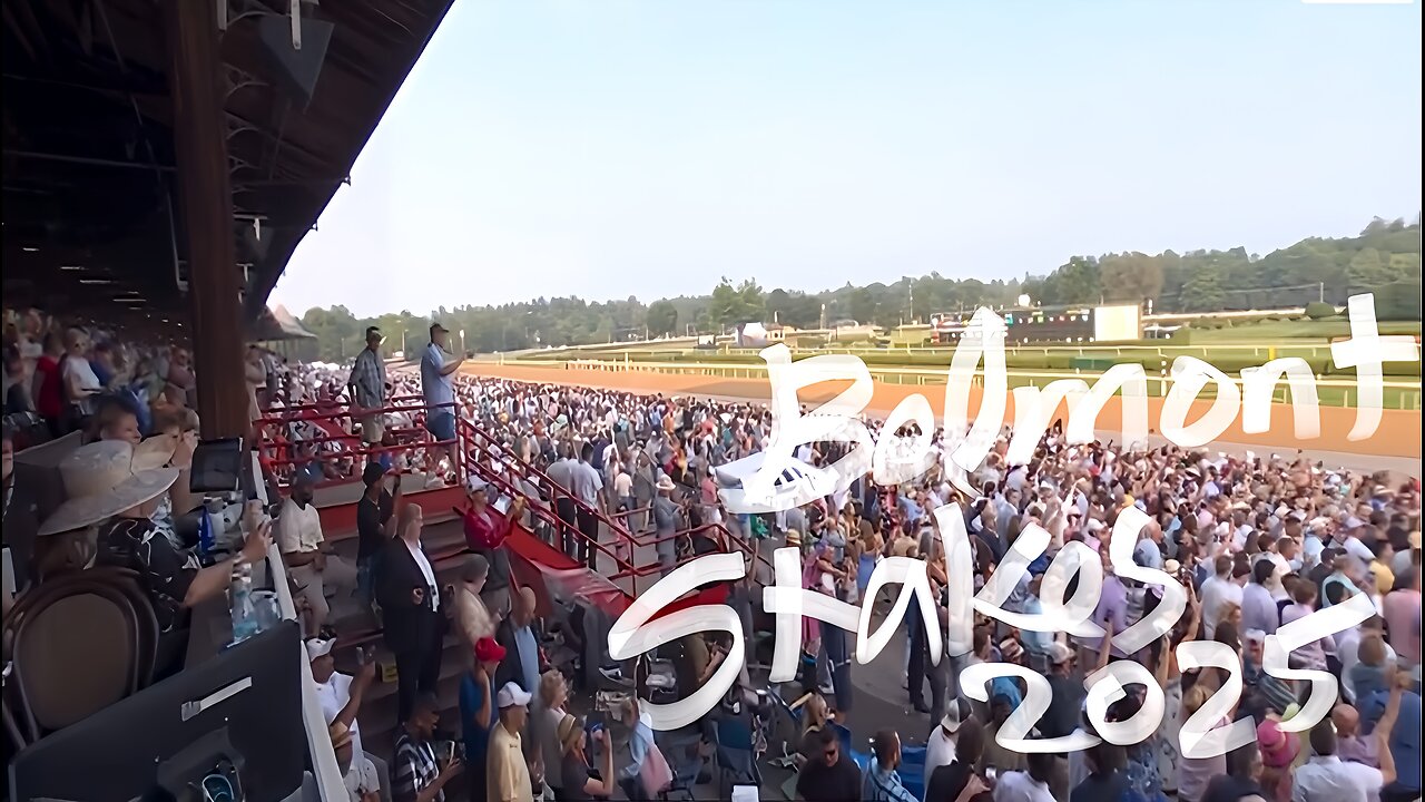 Belmont Stakes 2025 - race replay