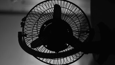 Fan Sound (Black Screen) | Relaxing White Noise for Sleeping, Studying, Stress Relief