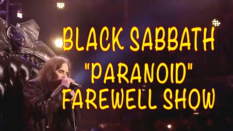 Black Sabbath play their final show in Birmingham