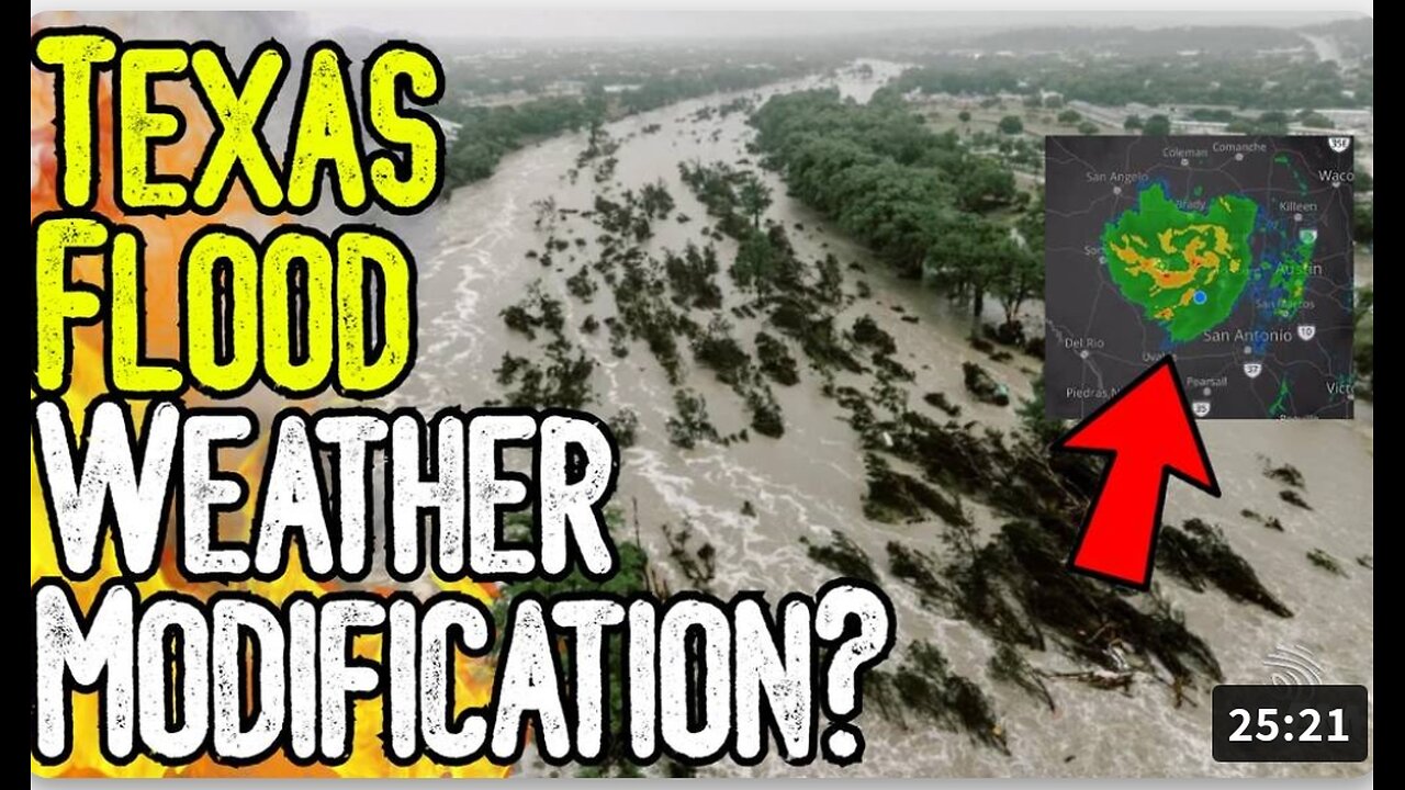EXPOSED: TEXAS FLOOD WEATHER MODIFICATION? - What Are They Planning? - Vegas Freak Winds