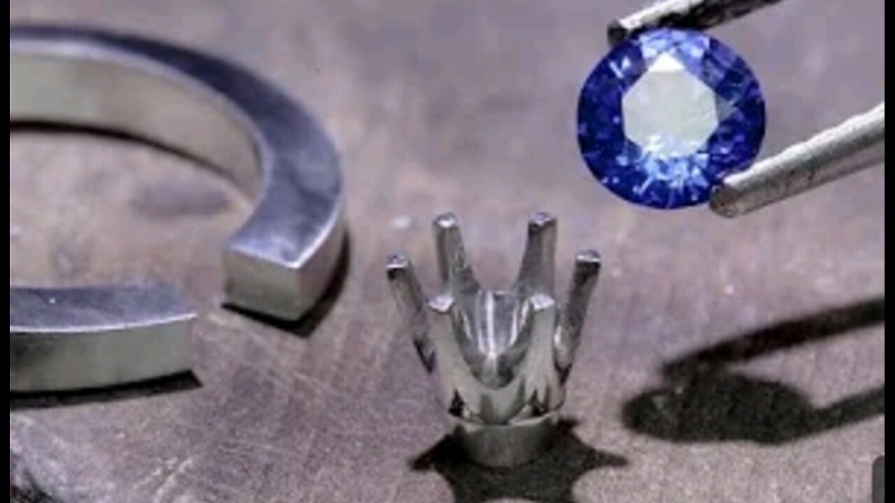 Platinum CEYLON Sapphire Ring 💍 Part 1