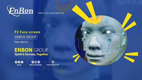 Enbon human face-shaped display leads the future vision