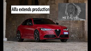 Alfa Romeo extends Giulia and Stevlio production