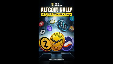 Altcoin Rally Ignites as WLFI, STRK, and ZEC Take the Lead 🚀