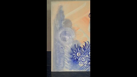 Monochromatic painting