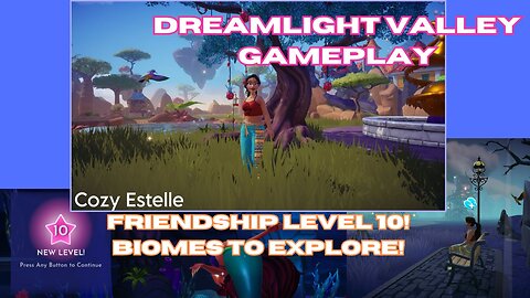 Collect in 2 Biomes & Reach Level 10 Friendship with Ariel! – Dreamlight Valley Gameplay