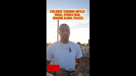 Explosive Tensions Unfold: Israel Strikes Iran, Shaking Global Peace❗❗❗