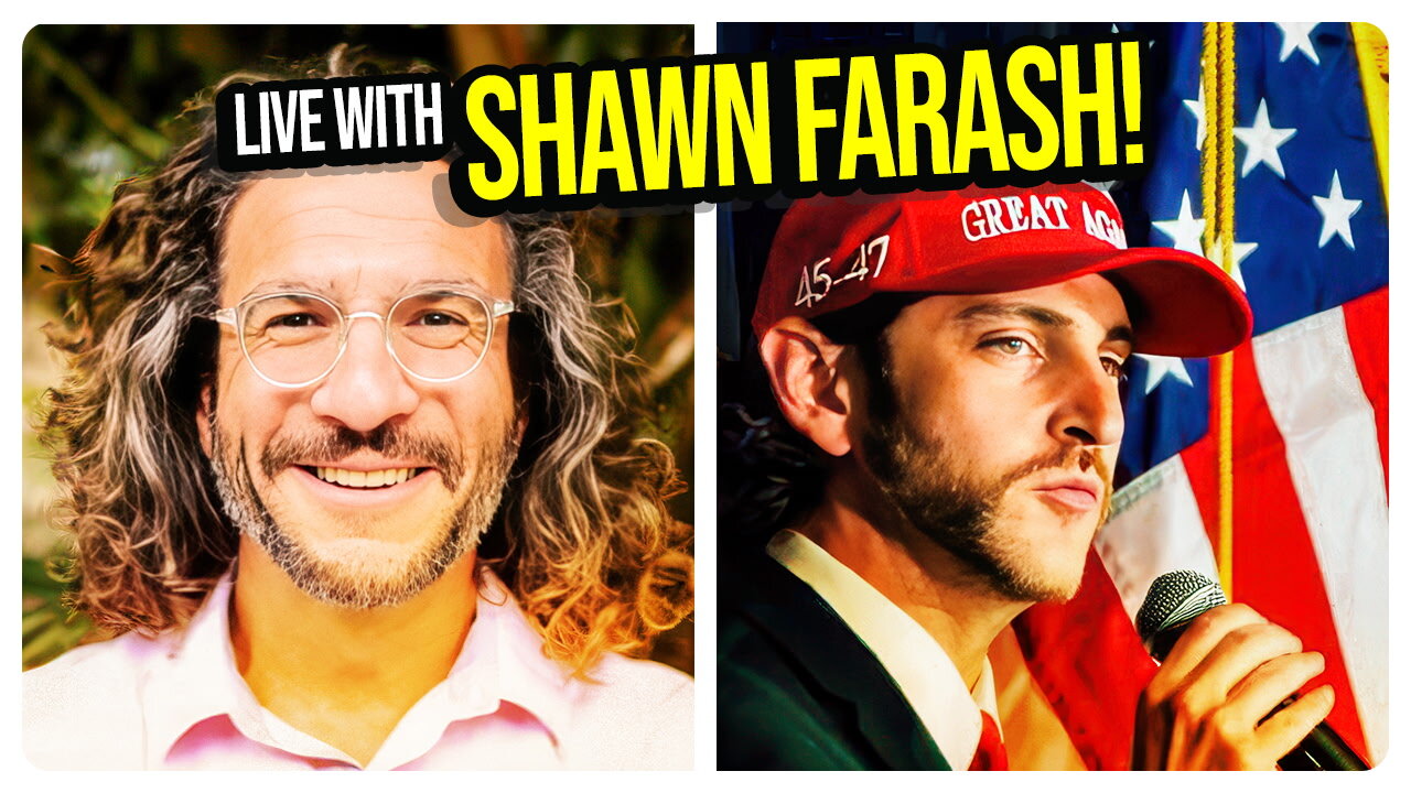 Live with Shawn Farash! Trump Impersonator and Conservative Activist! Viva Frei Interviews!