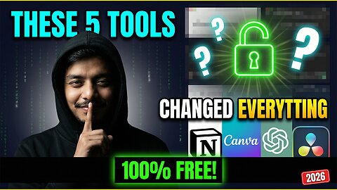 5 FREE Tools That Took Me From $0 to $2,800/Month in Affiliate Marketing (2026)