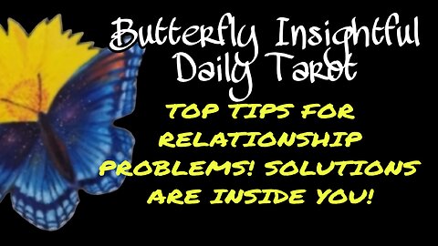 TOP TIPS FOR RELATIONSHIP PROBLEMS! SOLUTIONS ARE INSIDE YOU! #TAROTREADING #TAROT #LOVE #lovetarot