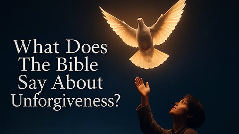 The Bible Says WHAT About Unforgiveness?