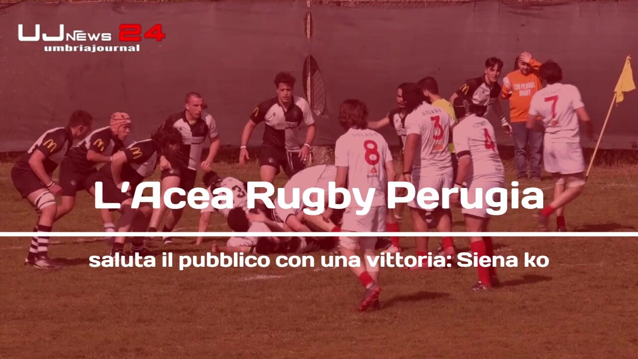 L’Acea Rugby Perugia saluta il pubblico con una vittoria_ Siena ko