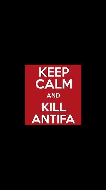 A brave driver runs over a fat Antifa communist domestic enemy who supports the invaders