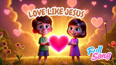Love Like Jesus 💖 | Joyful Gospel Song About Kindness & Faith