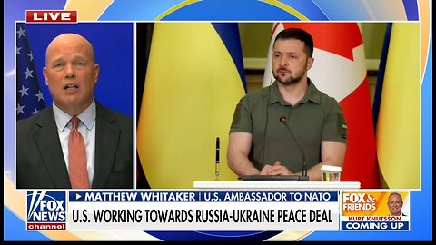 US Amb To NATO: We Could Be on the Cusp of a Russia, Ukraine Peace Deal
