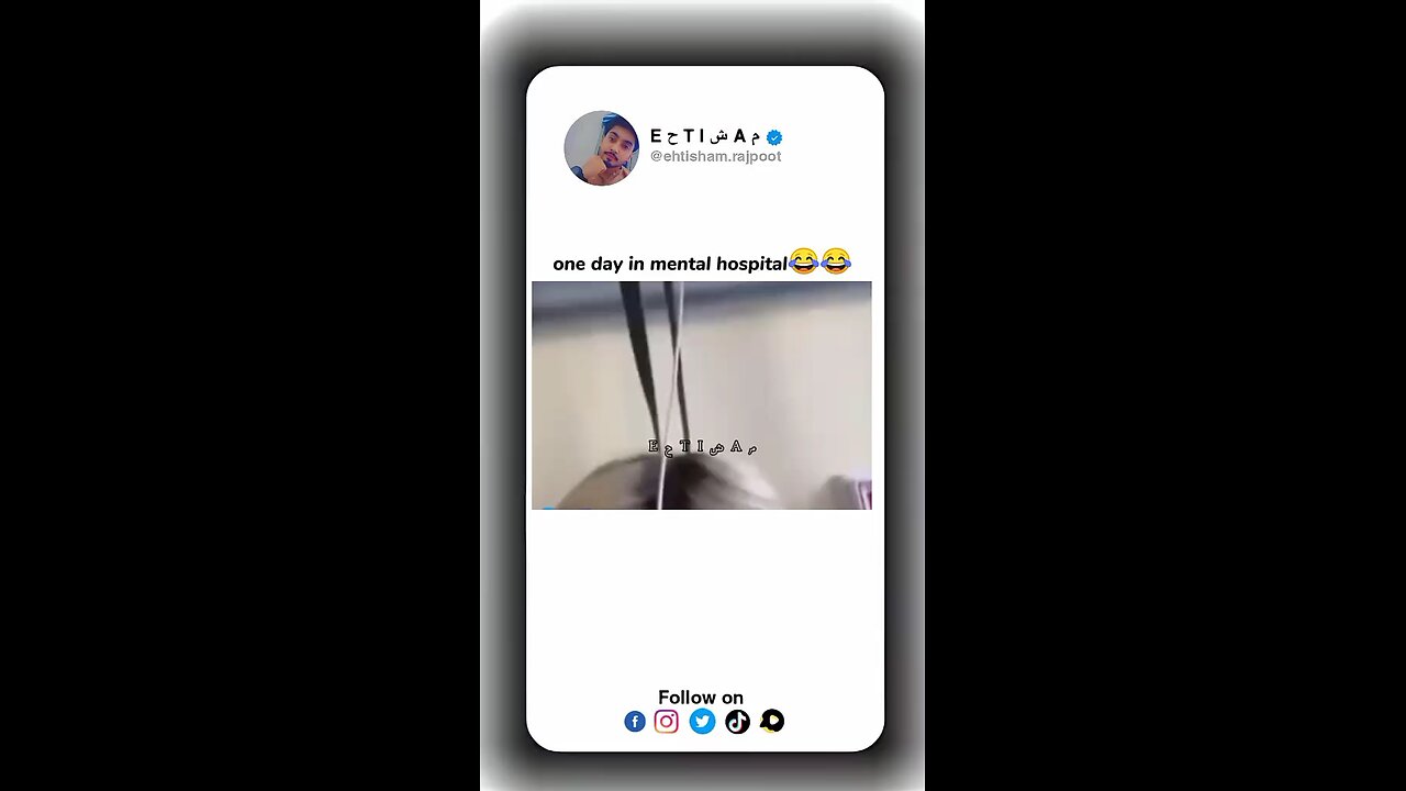 one day in hospitals😂😂😂