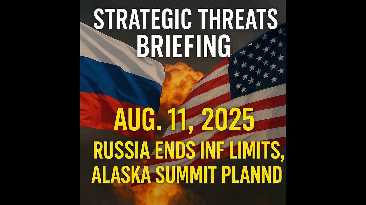 Russia Ends INF Limits | U.S.–Russia Alaska Summit | Iran, Taiwan & DPRK Updates