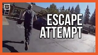 "Noooo!" Armed Suspect with Explosive Tries to Escape