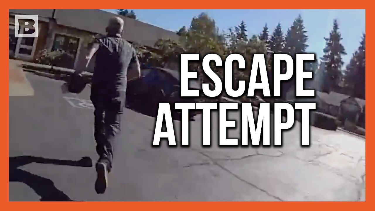 Noooo! Armed Suspect with Explosive Tries to Escape