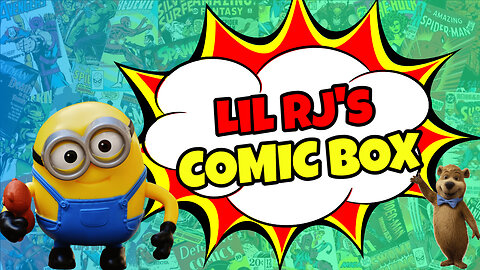 Little RJ's Comic Box. Comic Haul video Ep 1.