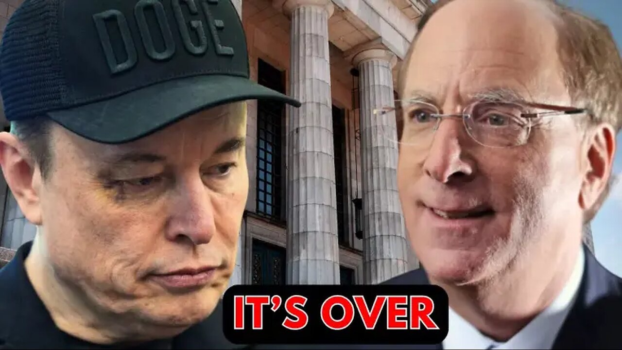 Elon is DONE with DOGE + BlackRock is STEALING the Courts - Hustle Bitch