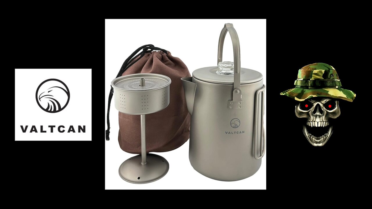 Valtcan Titanium Coffee Percolator Pot - Review