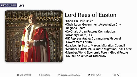 From Banning the Local Press to Glory: Rees of Easton and His Lordship Ascension - UK Column News
