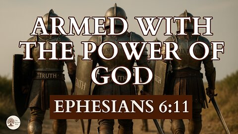 Armed With The Power of God Ephesians 6:11