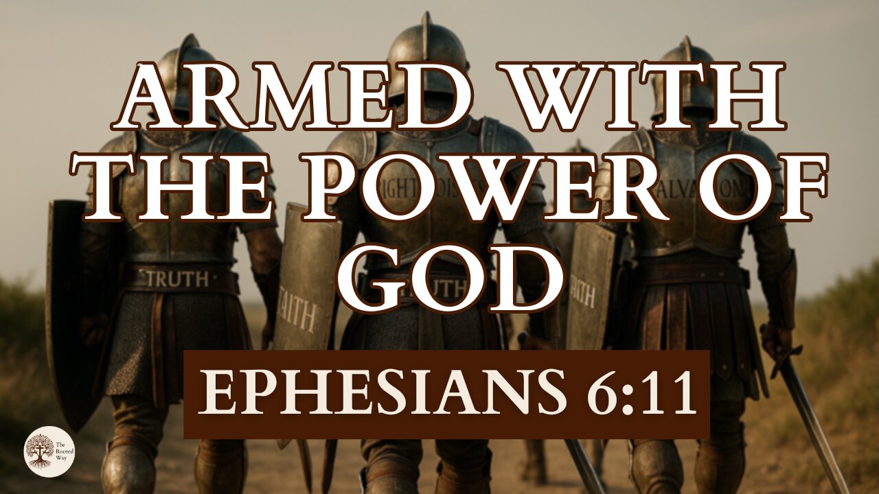 Armed With The Power of God Ephesians 6:11