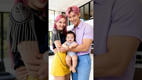 K-pop Demon Hunters And Their Babys #kpop #kpopdemonhuntersedit #kpopdemonhunter #babyshorts