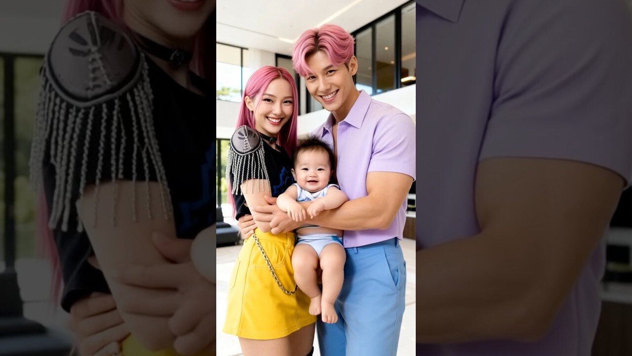 K-pop Demon Hunters And Their Babys #kpop #kpopdemonhuntersedit #kpopdemonhunter #babyshorts