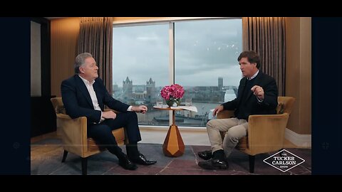 Tucker and Pierce interview. Just say Faggot Pierce 🤣🤣