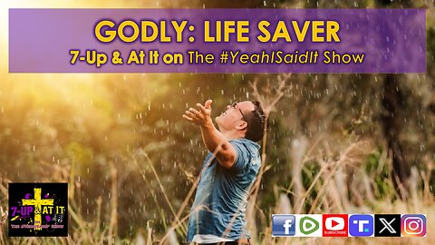 WORD OF THE DAY: PROVERBS 12:06 - GODLY: LIFE SAVER