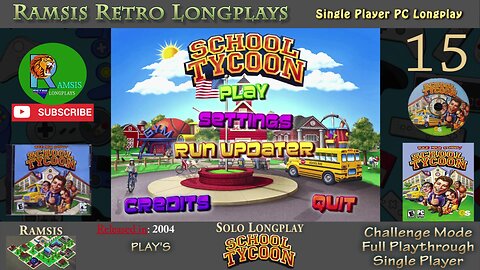 School Tycoon | PC Game | 2004 | Advanced Challenge #6 | Challenge Mode