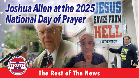 Joshua Allen at the 2025 National Day of Prayer