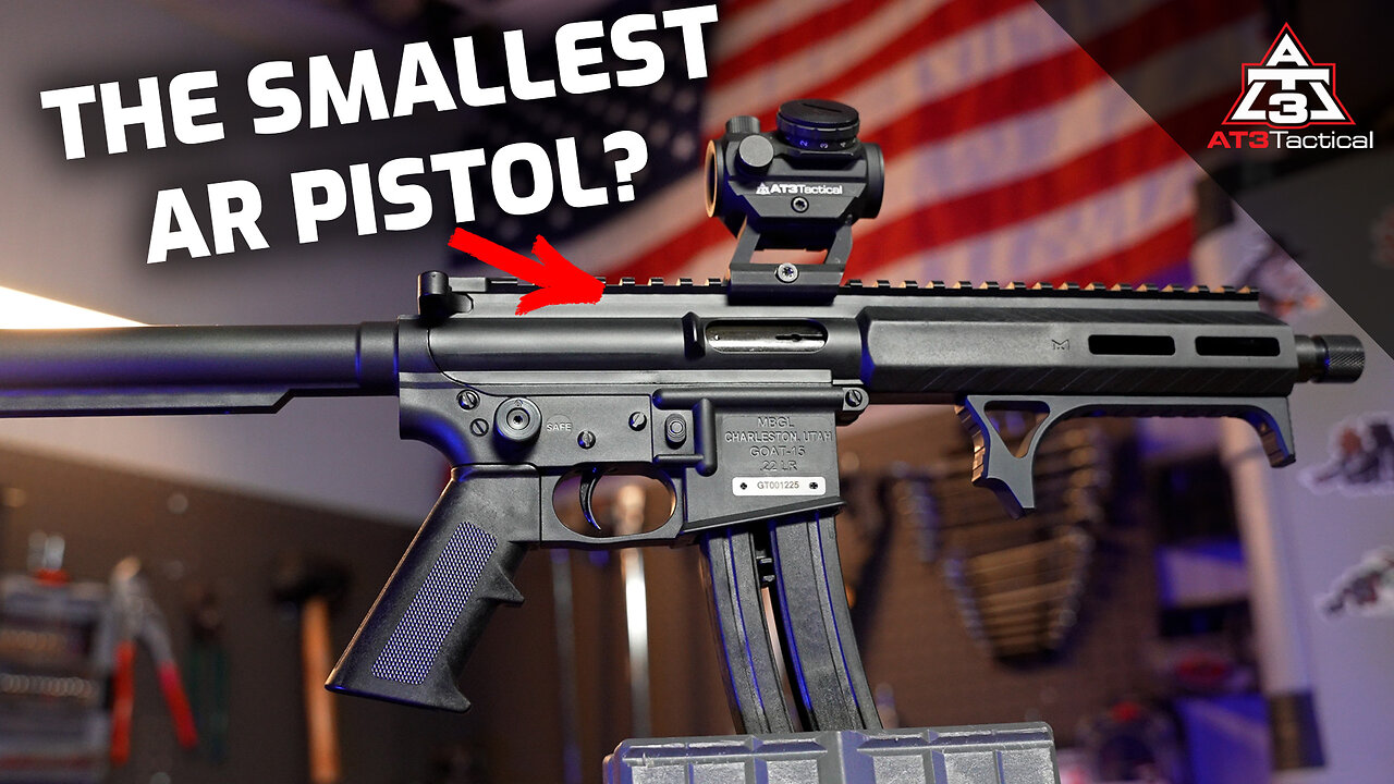 [Reviewed] GOAT-15 Ultralight ATOM .22 Semi-Auto Pistol / Mossberg 590R 12GA Shotgun