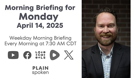 Monday Morning Briefing (Apr. 14, 2025)