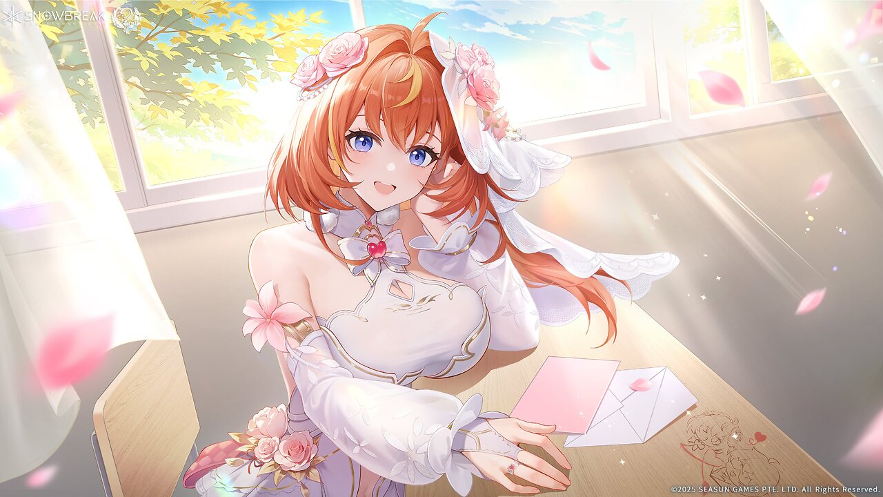 Snowbreak Containment Zone Concord Ode 2nd Anniversary BannerGameplay Tess-Phantasia Blossom for You
